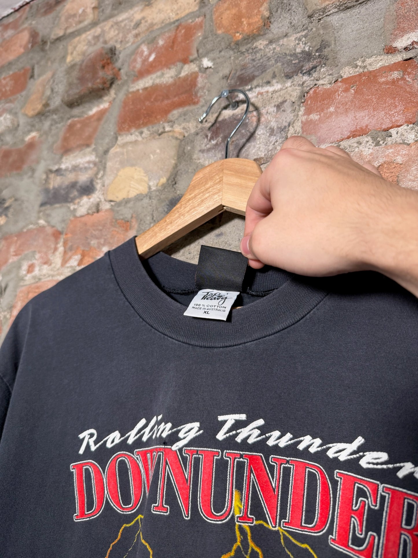 90s Harley Davidson Rolling Thunder Australia T-Shirt Sz XL