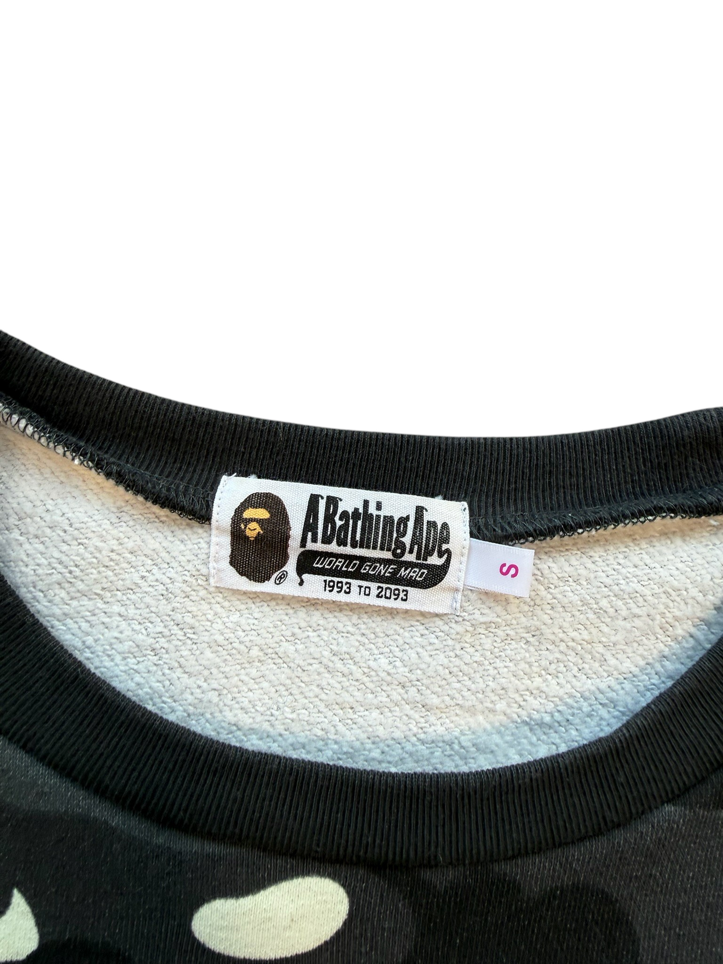 (S) Ealy 00s Bape City Camo Crewneck Dress