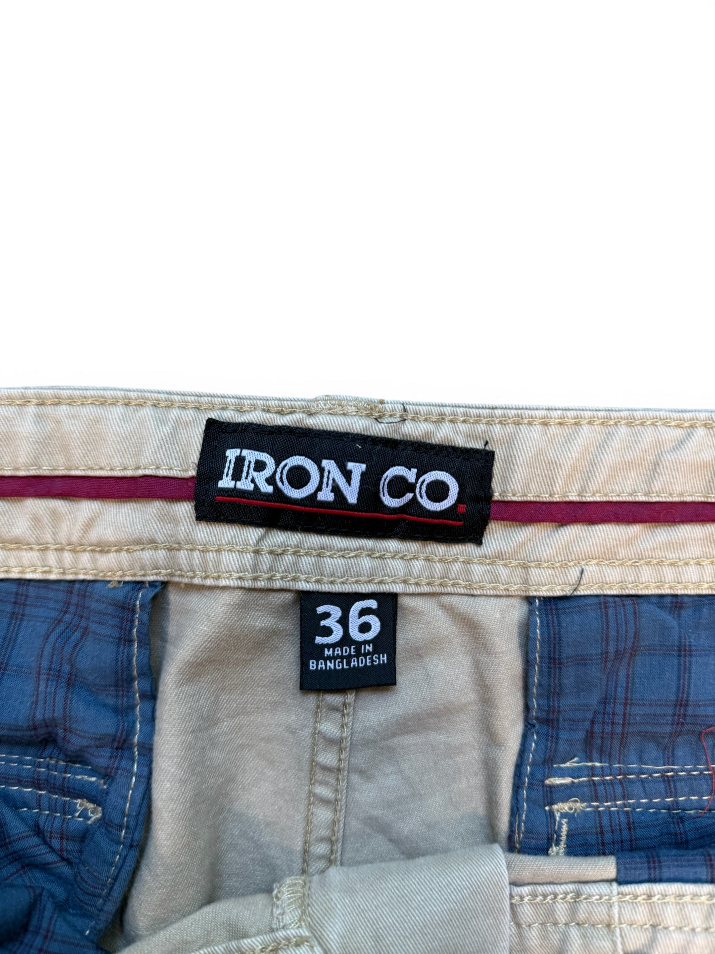 (36W) Y2K Iron Co Cargo Shorts
