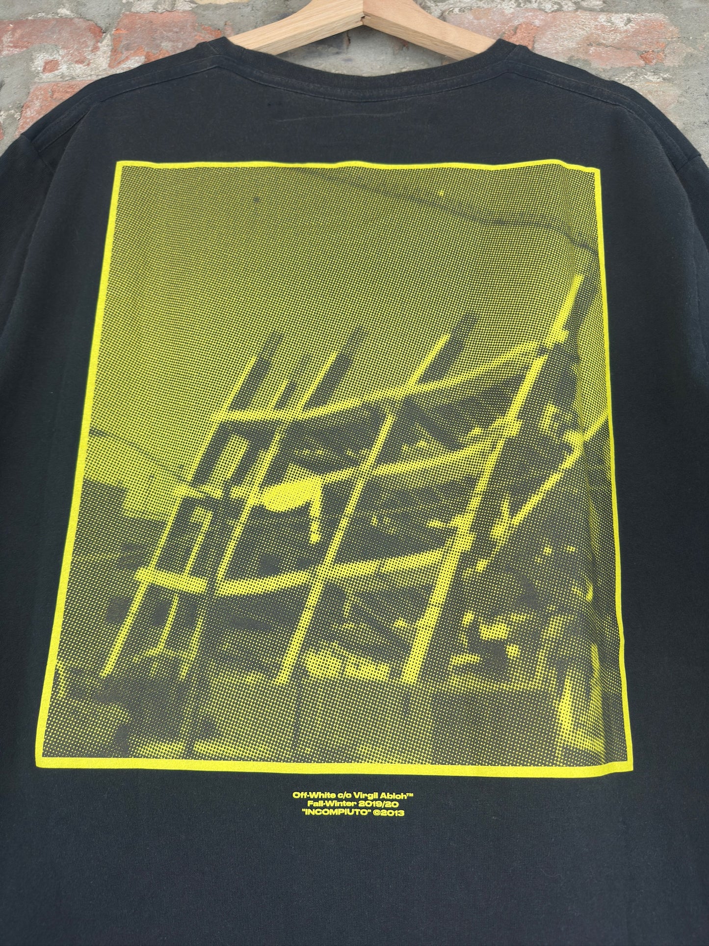 Off White c/o Virgil Abloh Incompiuto Tee Sz XS