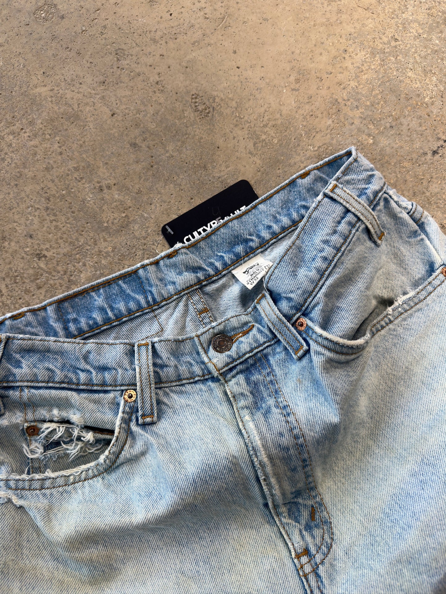 90s Levi 505 Orange Tab Denim Sz 32x32"