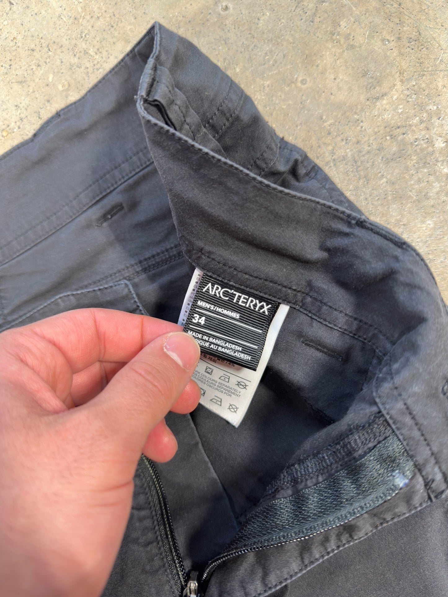 Arc'teryx Hiking Multipocket Cargo Pant Sz 34W