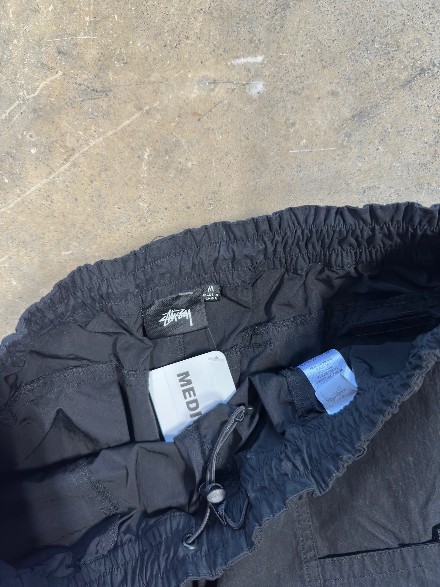 Stussy Zip Off Parachute Pants Sz M