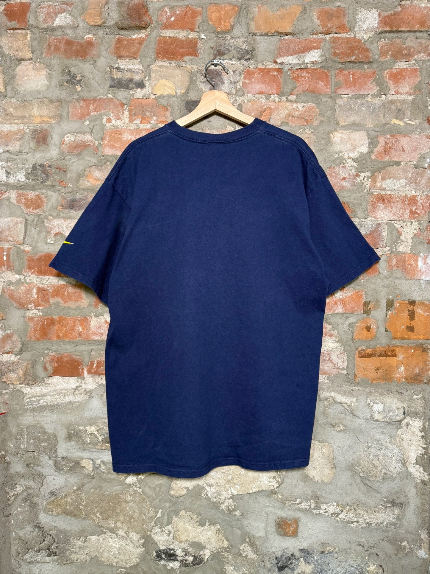 (XL) Vtg Nike Michigan Football Navy T-Shirt