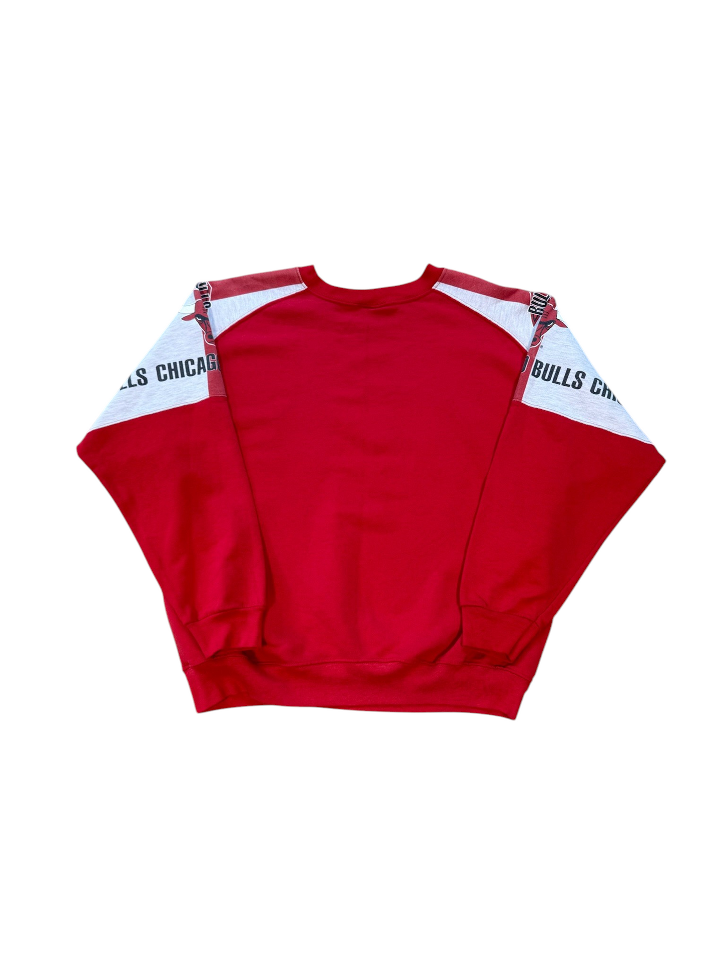 (XL) 90s Chicago Bulls Shoulder Logo Crewneck