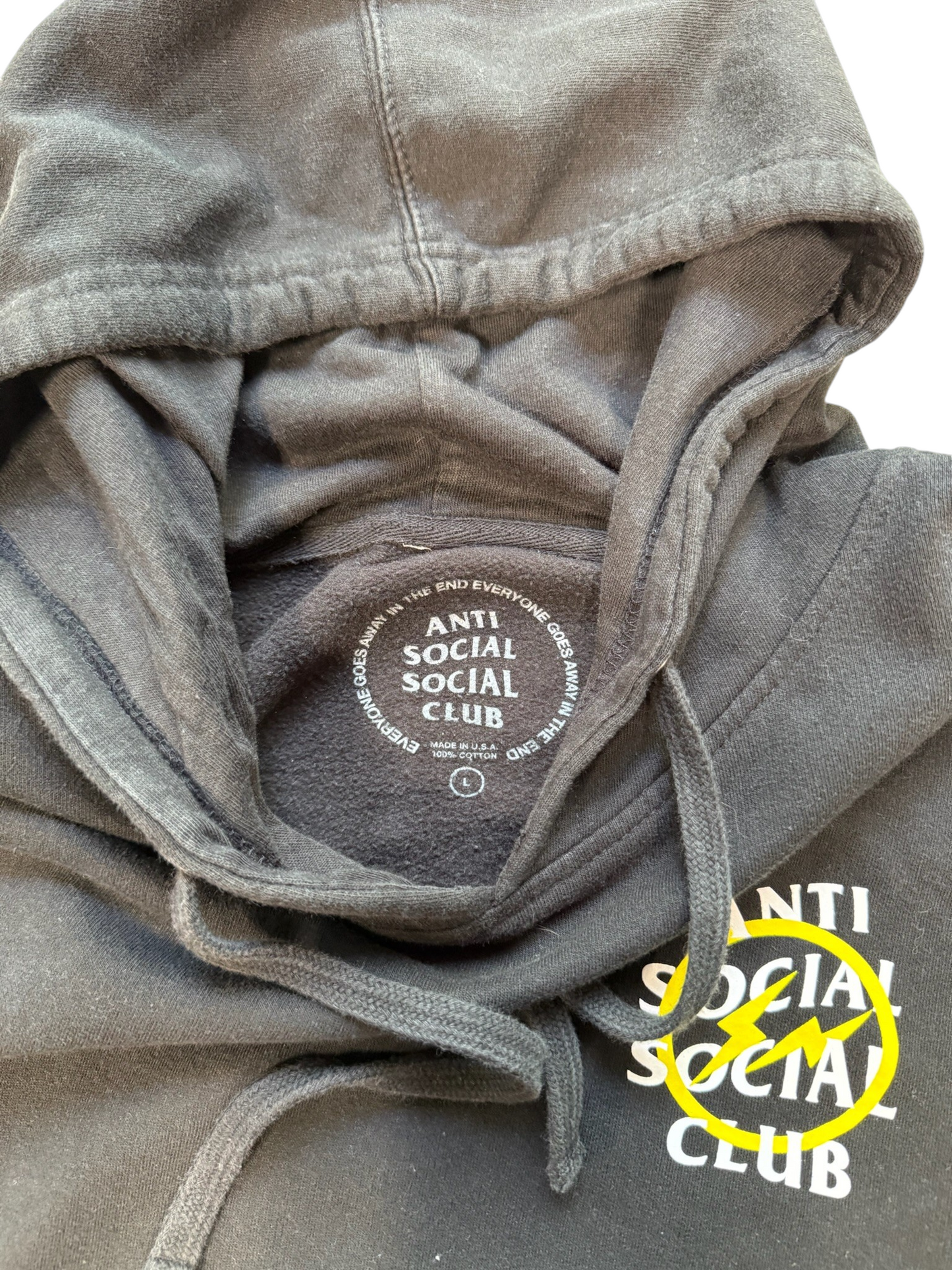 (L) ASSC x Fragment Hoodie