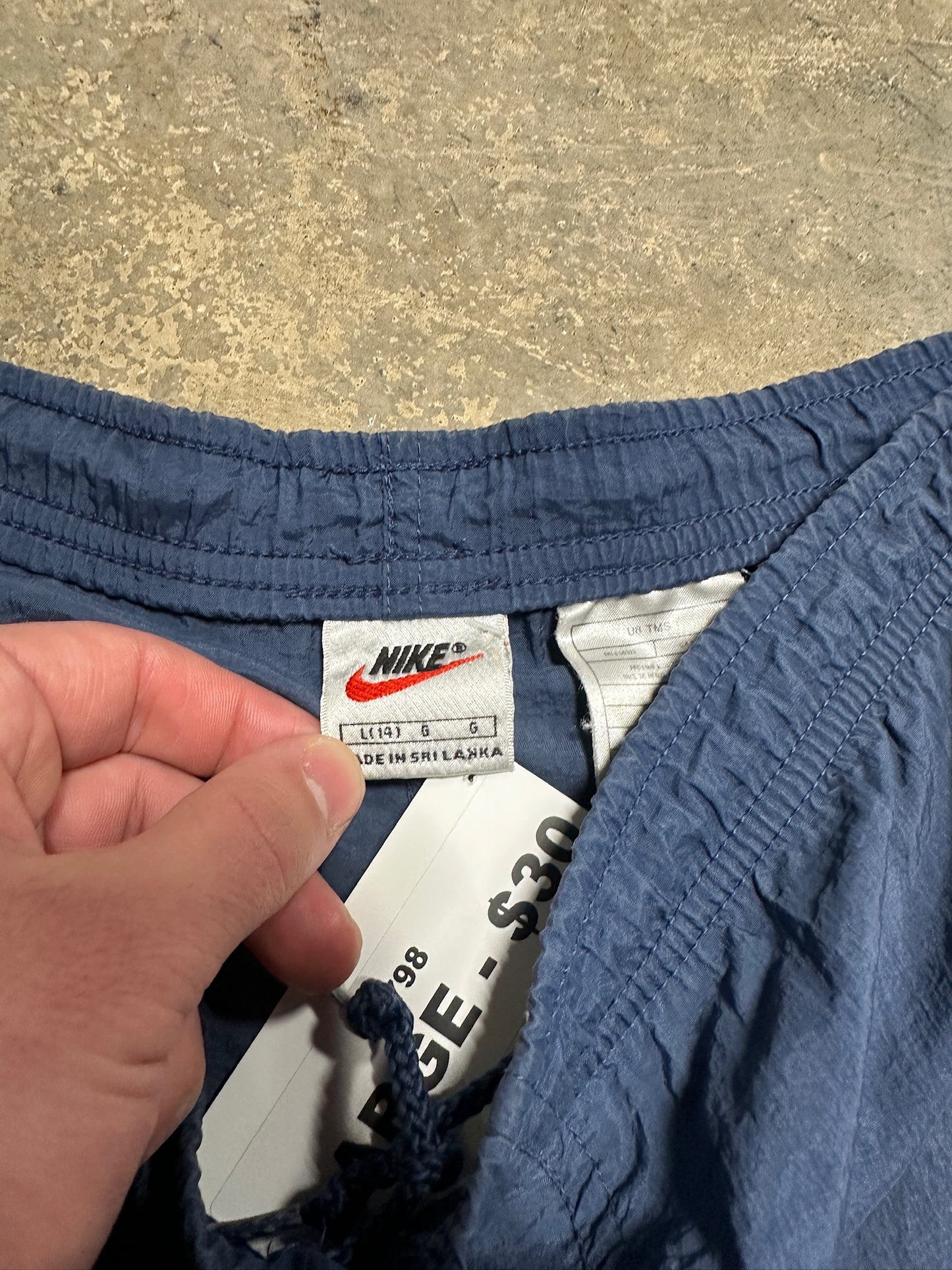 90s Nike Blue Shorts Sz L