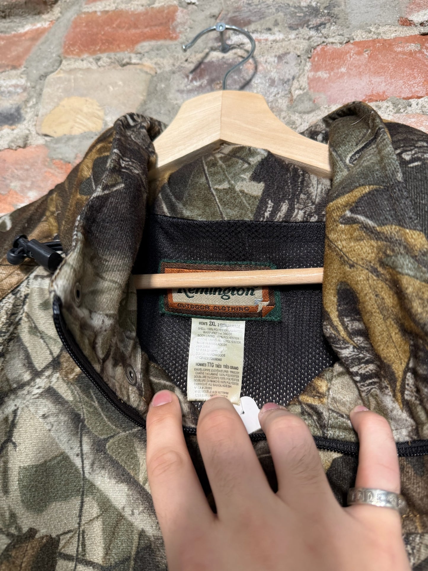 00s Remington Real Tree Camo Jacket