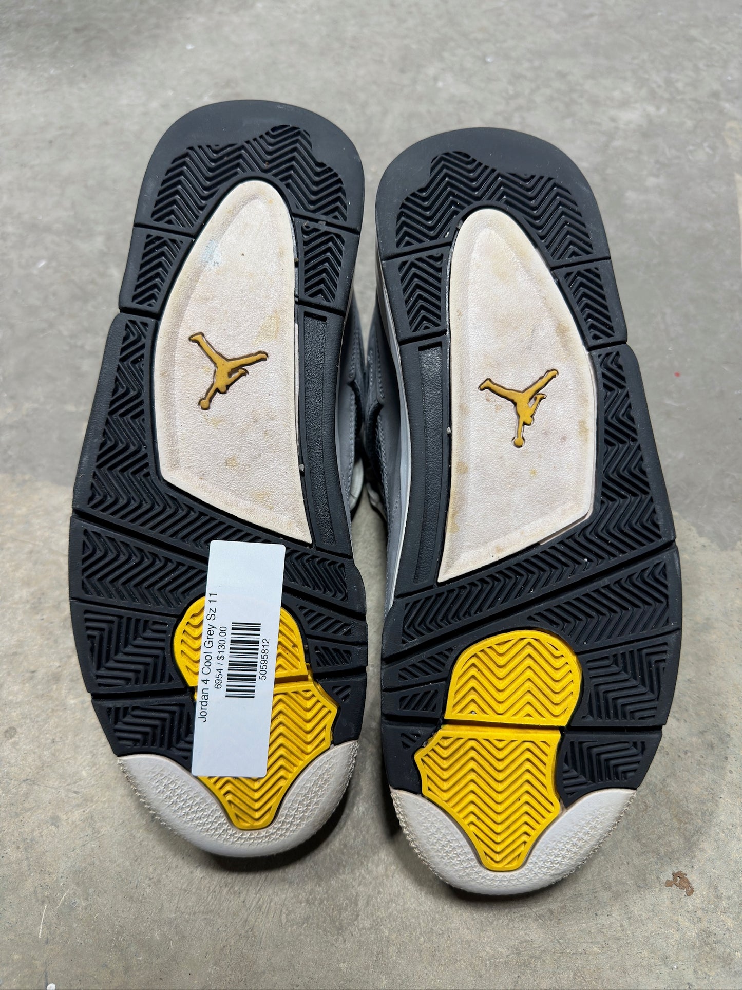 Jordan 4 Cool Grey Sz 11