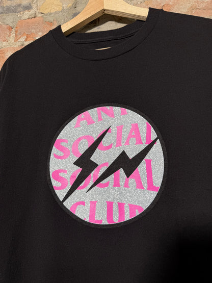 (L) Anti Social Social Club x Fragment
Black Interference Tee