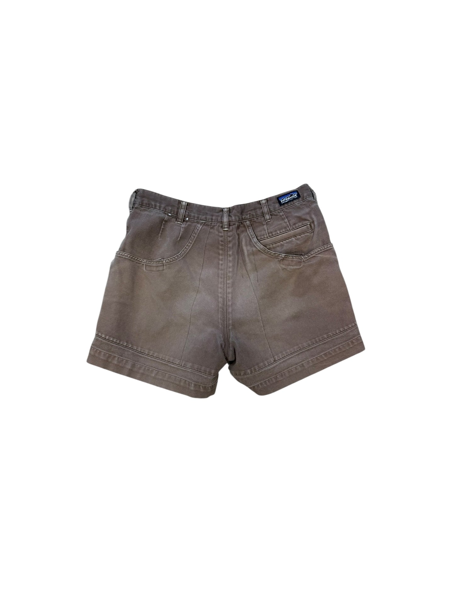 (32W) Vtg Patagonia Brown Cargo Shorts