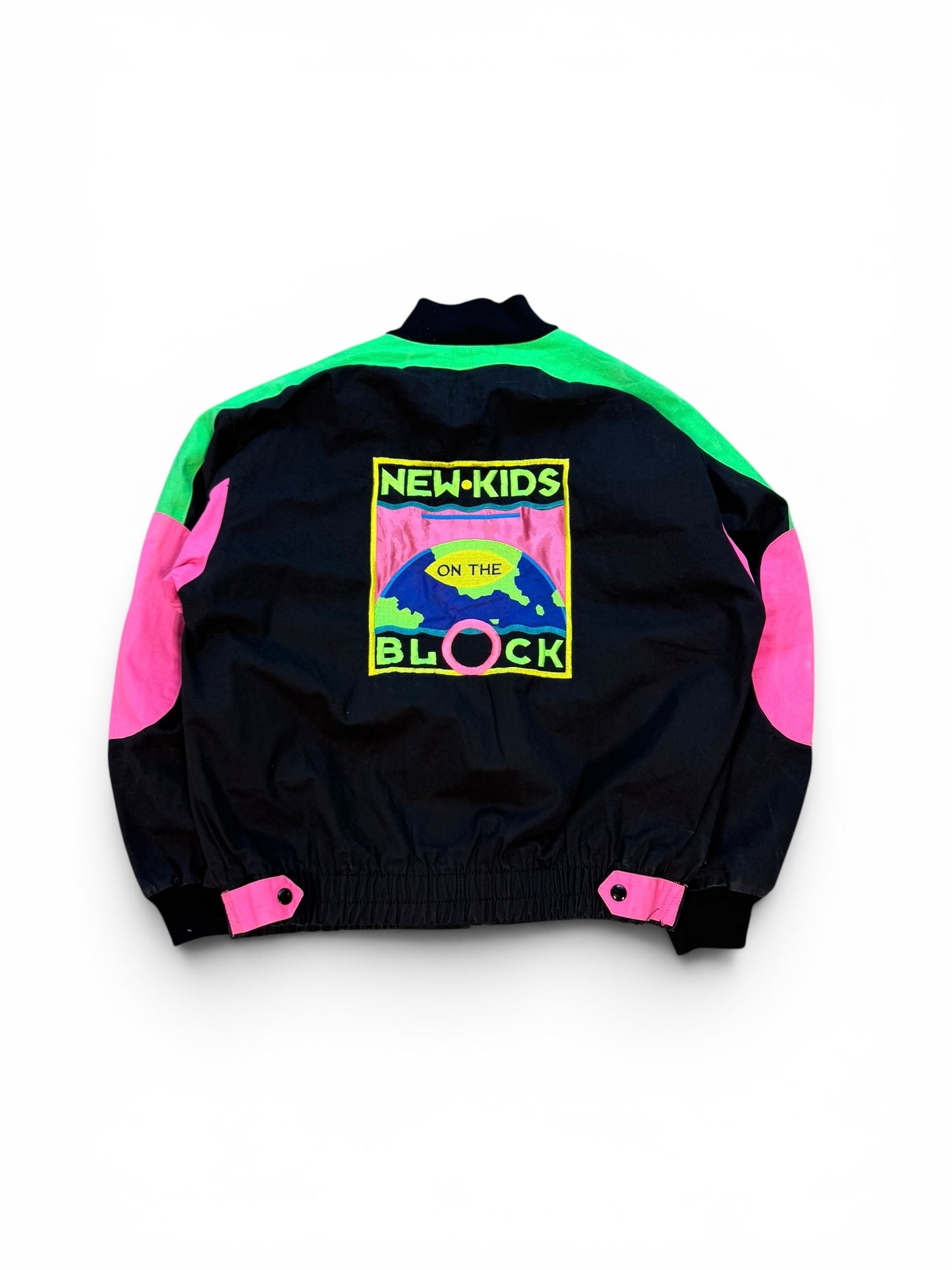 (S) Vintage 90s New Kids On The Block Big Patch Jacket