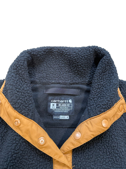 (M) Carhartt Heavy Fleece Quarter Button