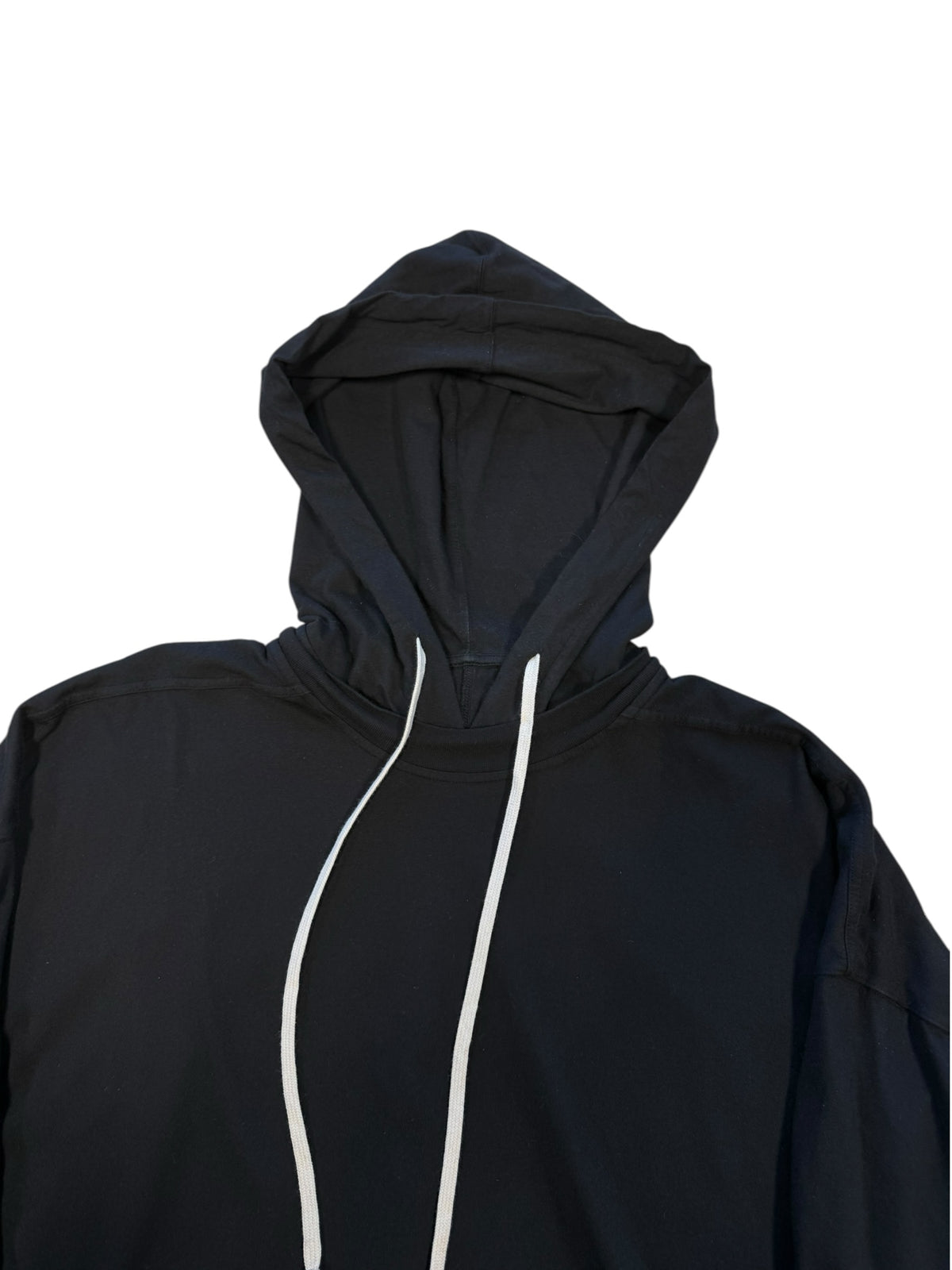 (XL) Rick Owens DRKSHDW Tommy Hustler Hoodie Black