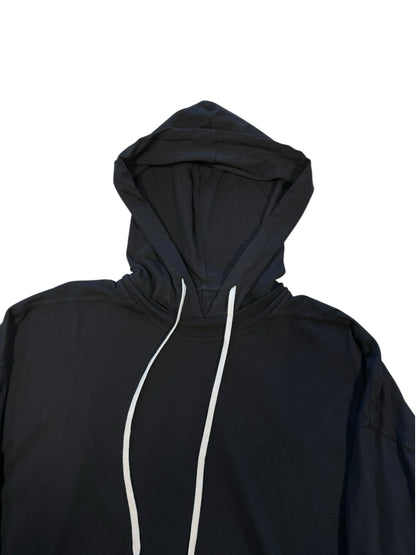 (XL) Rick Owens DRKSHDW Tommy Hustler Hoodie Black