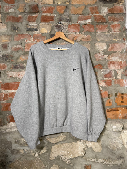 90s Nike Grey Crewneck Sz XL