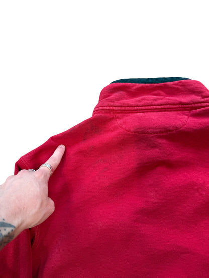 (L) 90s Polo Quarter zip Sweater