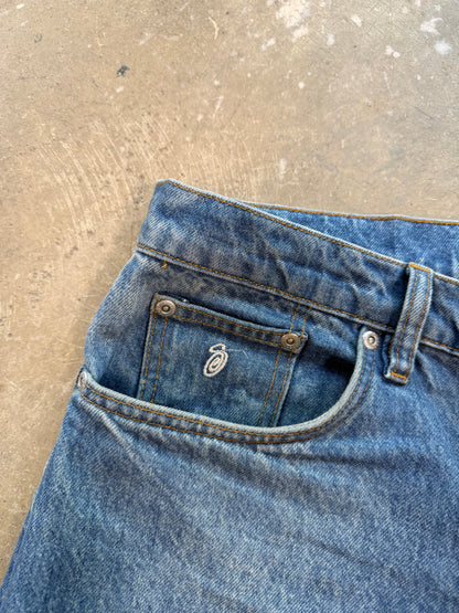 (32W) Stussy Classic Wide Leg Jeans