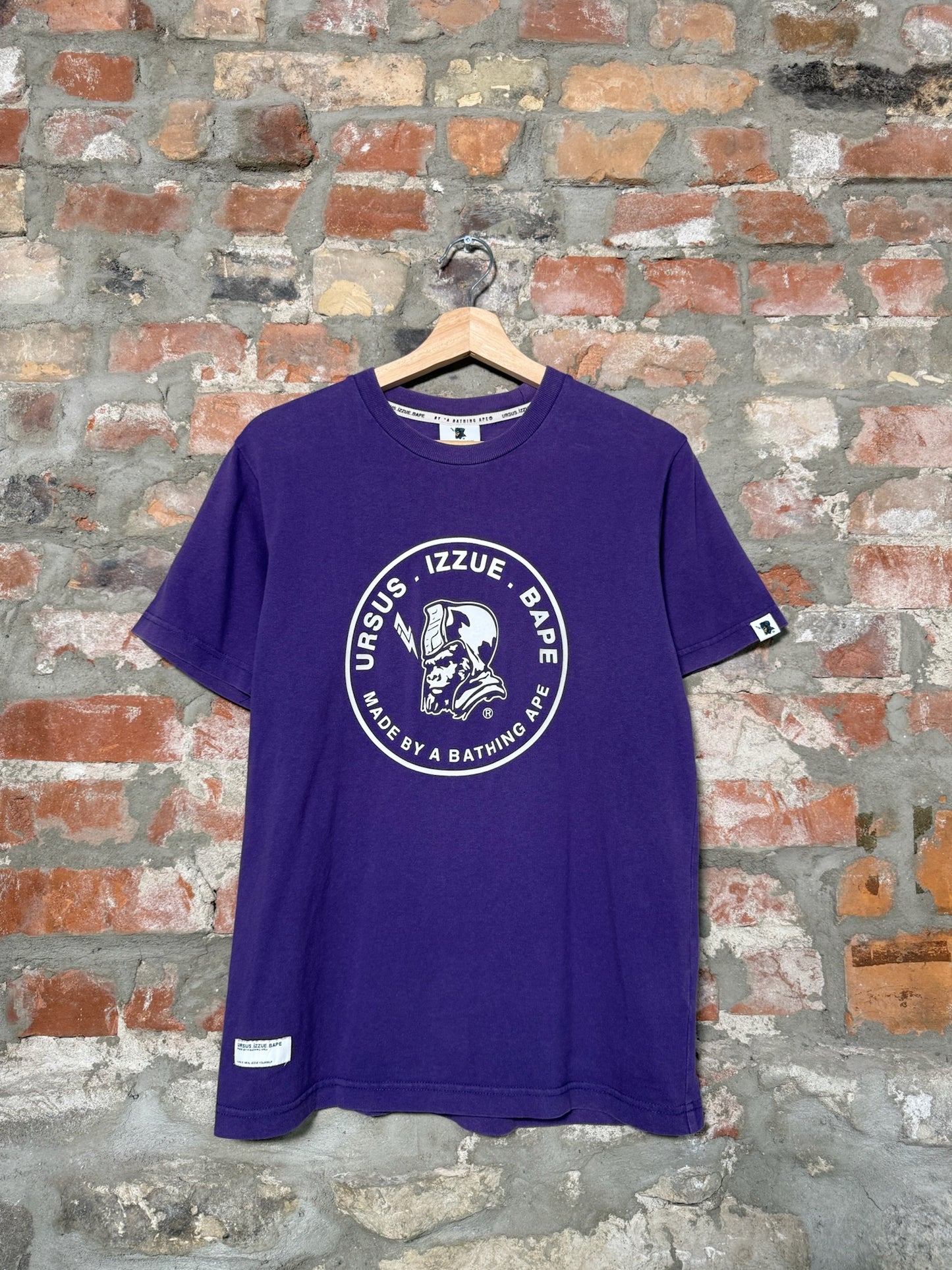 (S) Bape Ursus Purple Tee Shirt