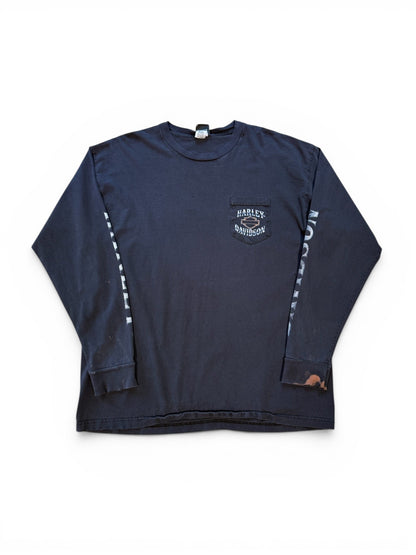 (XXL) 2009 Harley Davidson New Castle Long Sleeve