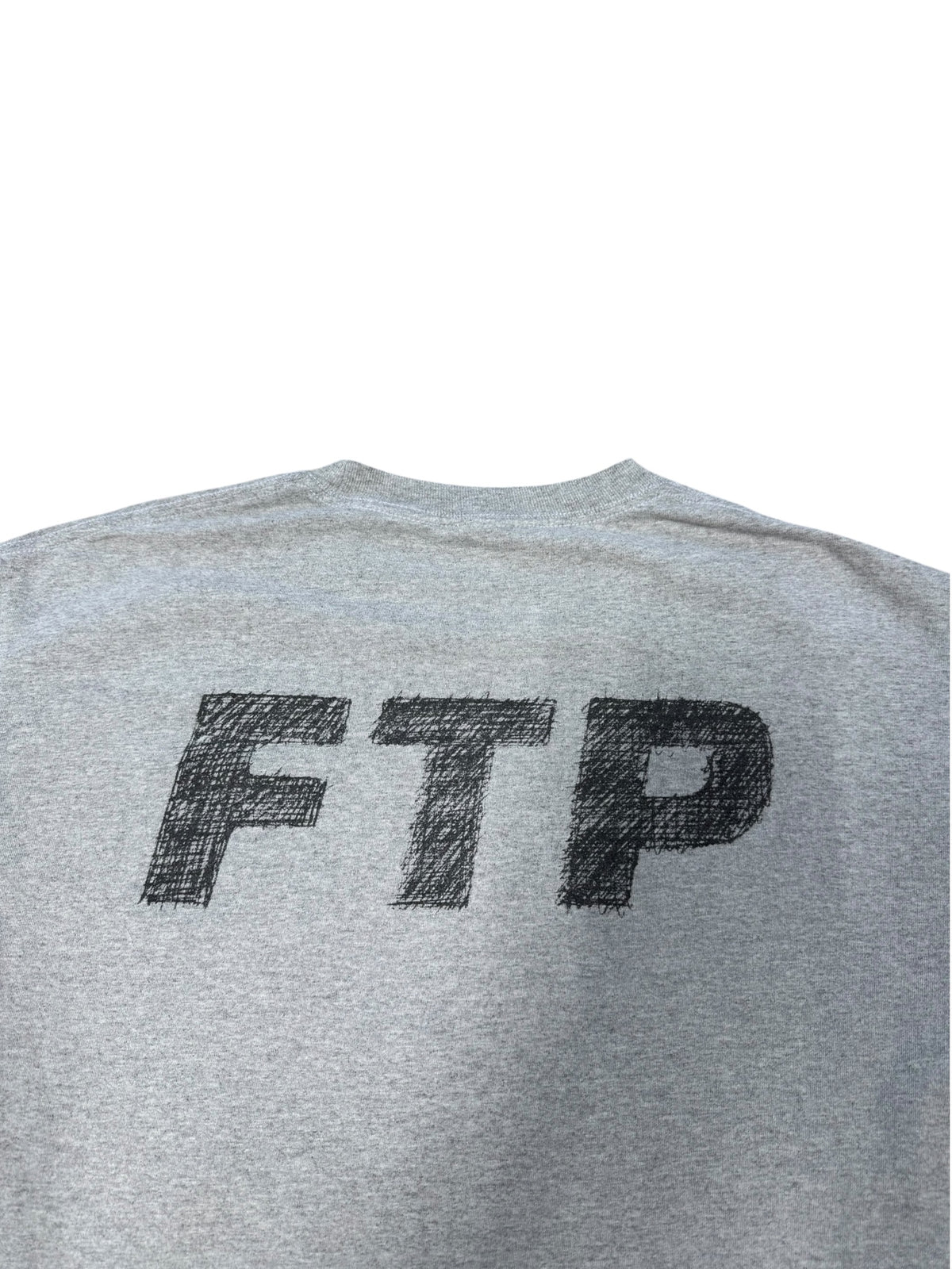 (L) FTP Hand Drawn Og Logo Grey Tee