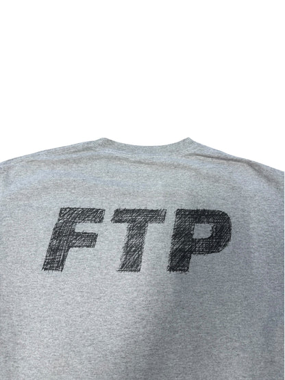 (L) FTP Hand Drawn Og Logo Grey Tee