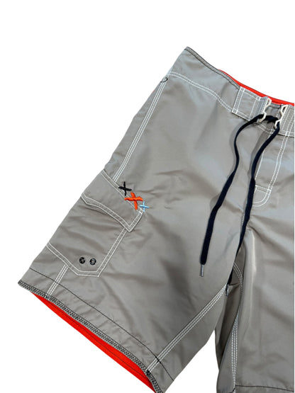 (32) Vintage Billabong Tan Board Shorts