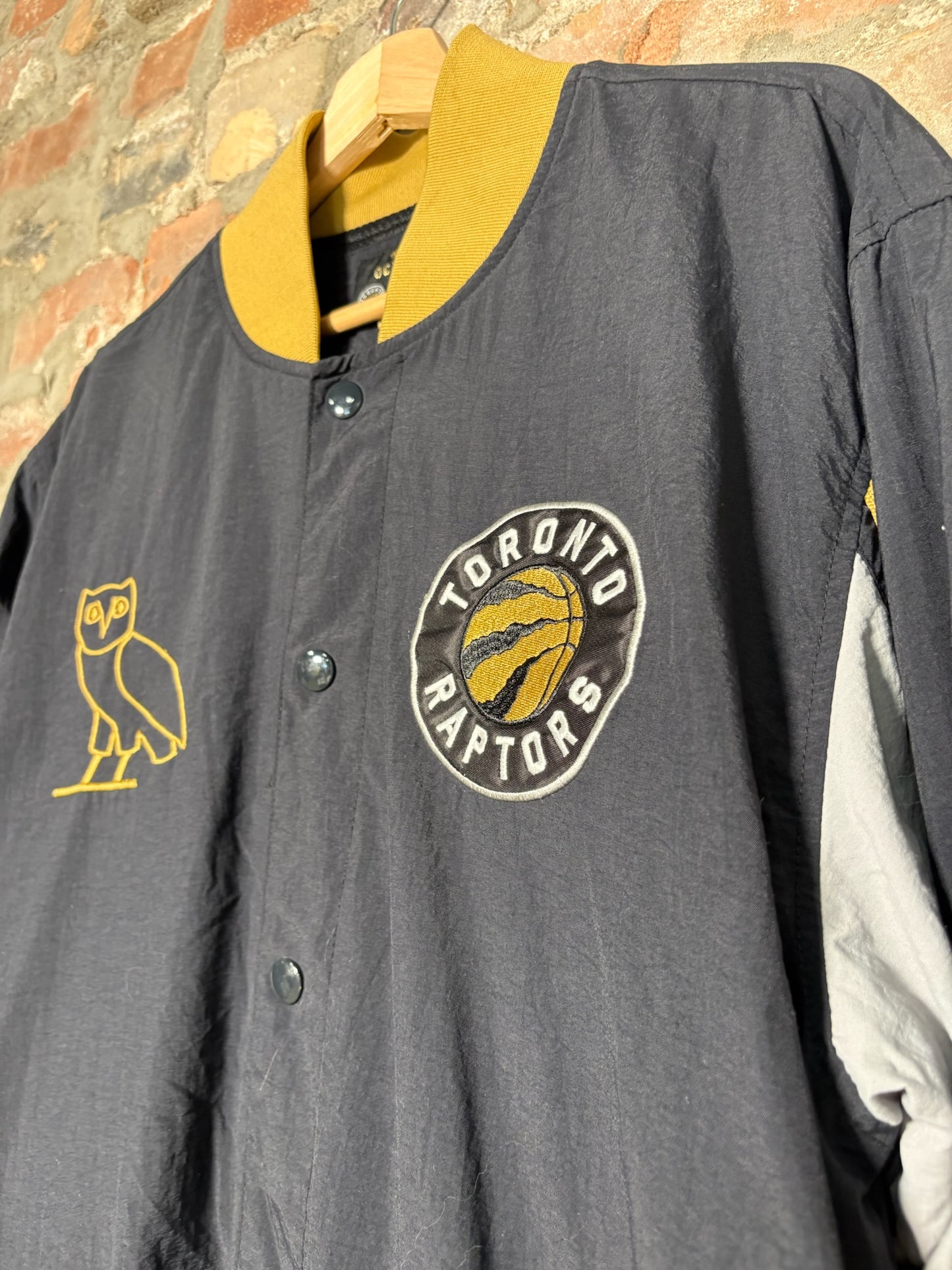 Ovo X Raptors Windbreaker Jacket Sz L