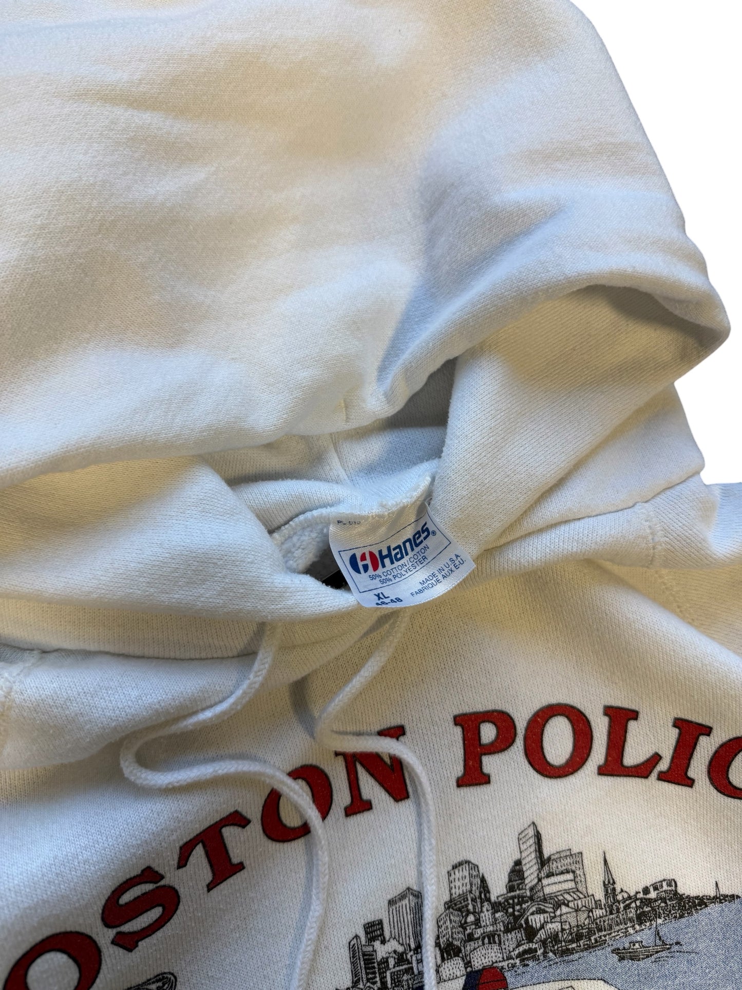 (XL) Vintage 1989 Boston Police Comedy Hoodie
