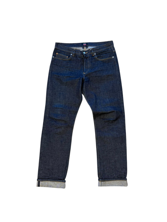 2009 Supreme A.P.C. Fuck Em Salvage Denim Sz 31 Waist
