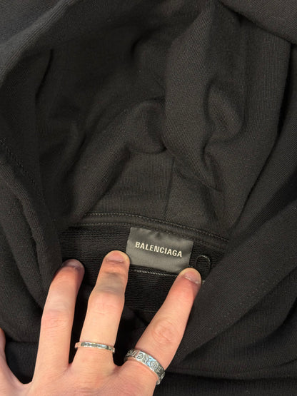 (XXL) Balenciaga “S” Scribble Logo Hoodie