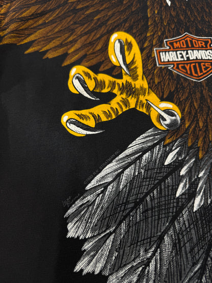 (L) Harley Davidson Eagle All Over Print Tee