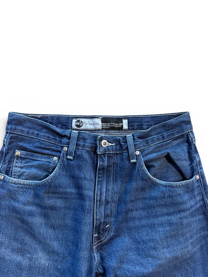(34W) Vintage 90s Levi's Silvertab Straight Dark Wash Jeans