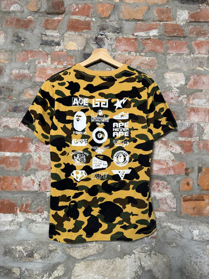(M) Bape First Camo Logos T Shirt