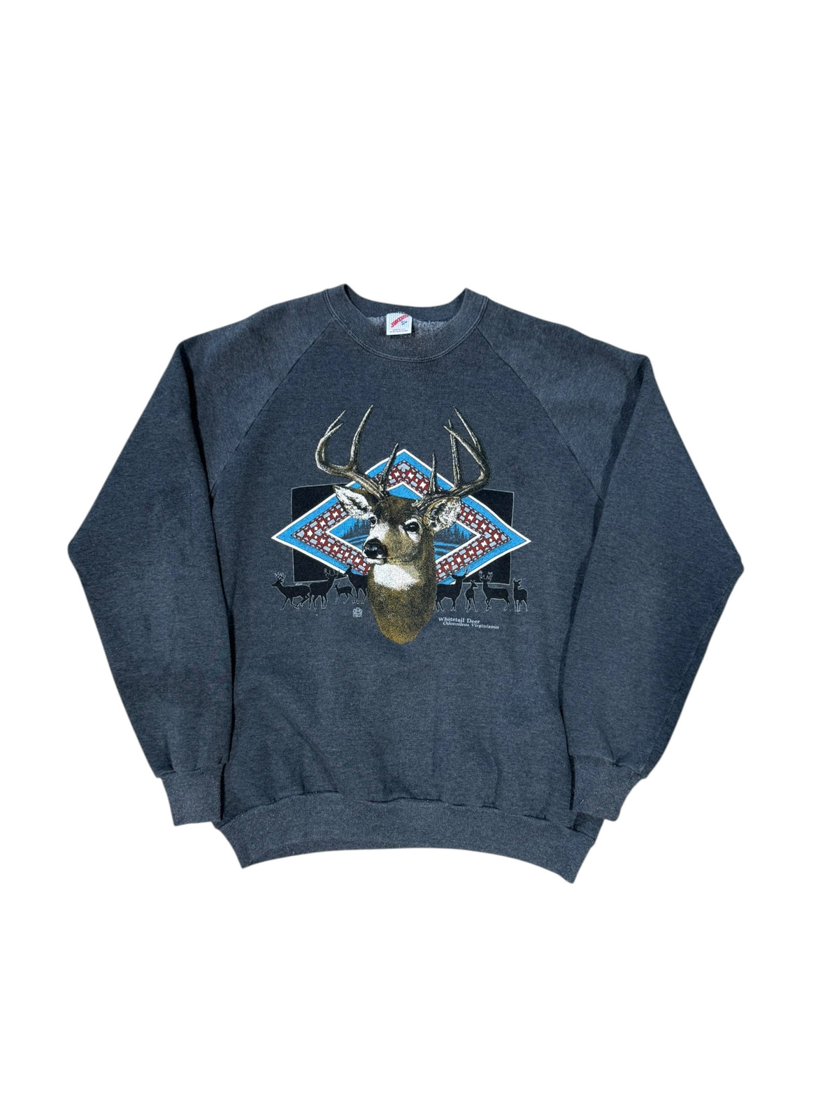 (XL) 90’s Deer Wilderness Crewneck