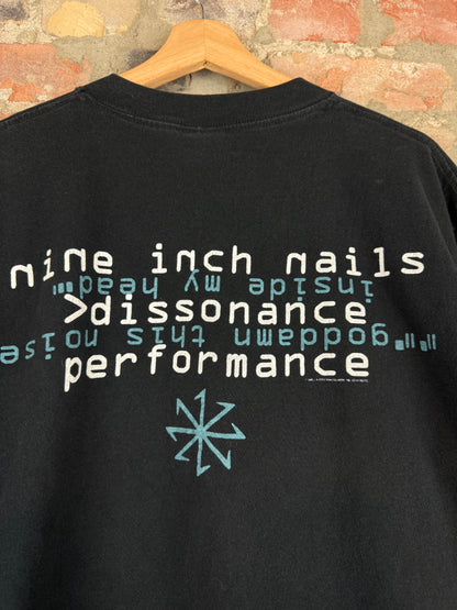 1995 Nine Inch Nails Dissonance Tee Sz L