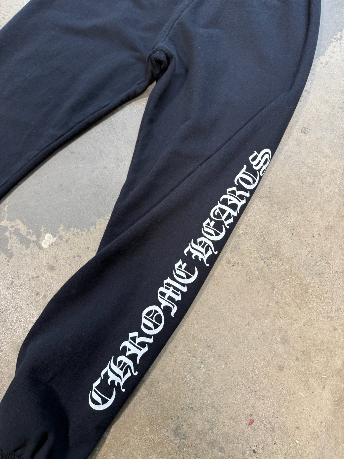 (XS) Chrome Hearts Spell Out Sweatpants