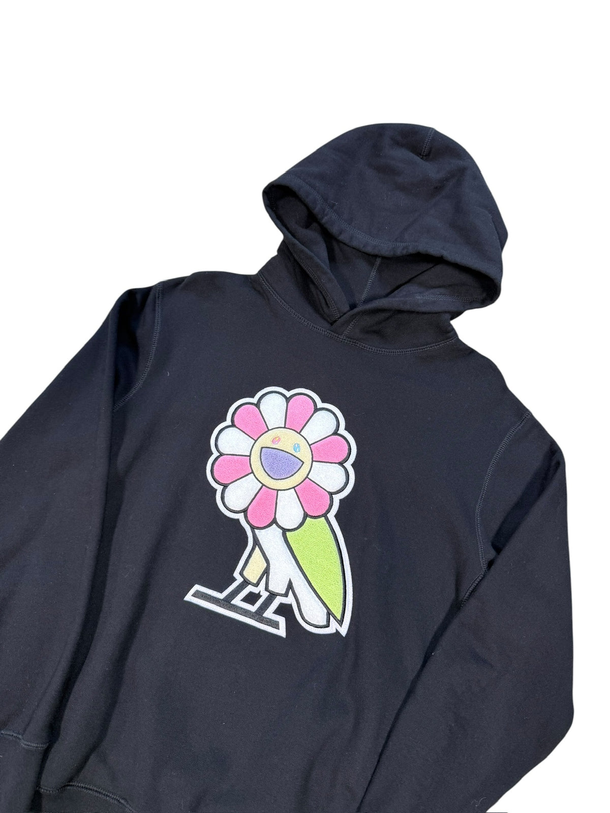 (L) OVO x Takashi Murakami Logo Hoodie
