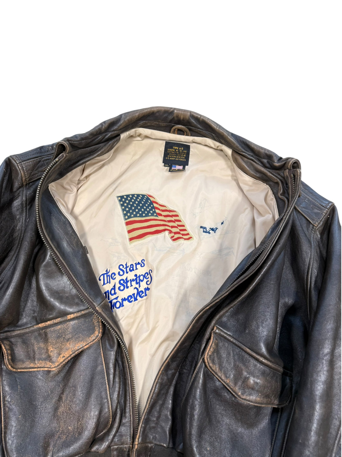 (XXL) 90’s Type A2 Flight Jacket