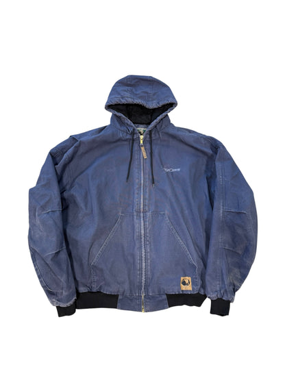 (XXL) Vintage Berne Apparel Hooded Workwear Jacket