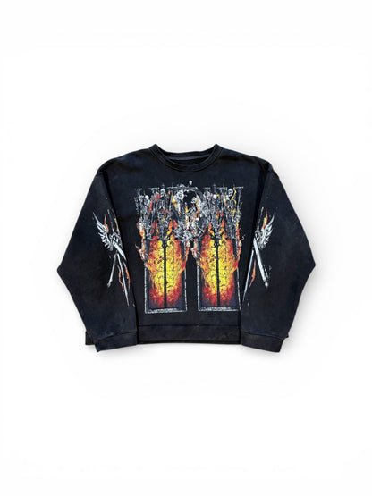 Who Decides War Ember Chapel
Crewneck Sweater Sz XXL