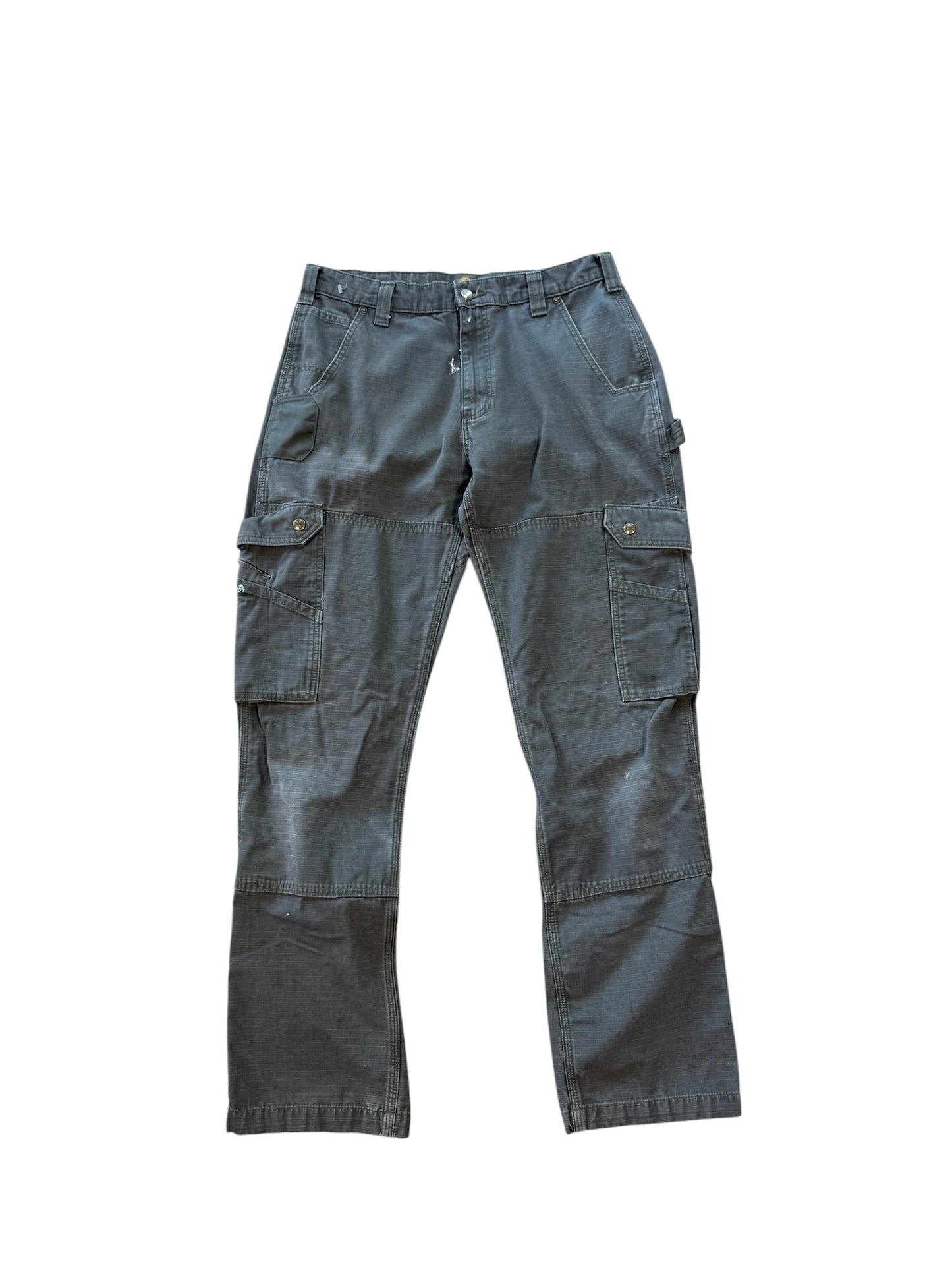 (34W) Carhartt Relaxed Fit Moss Green Cargo Pants