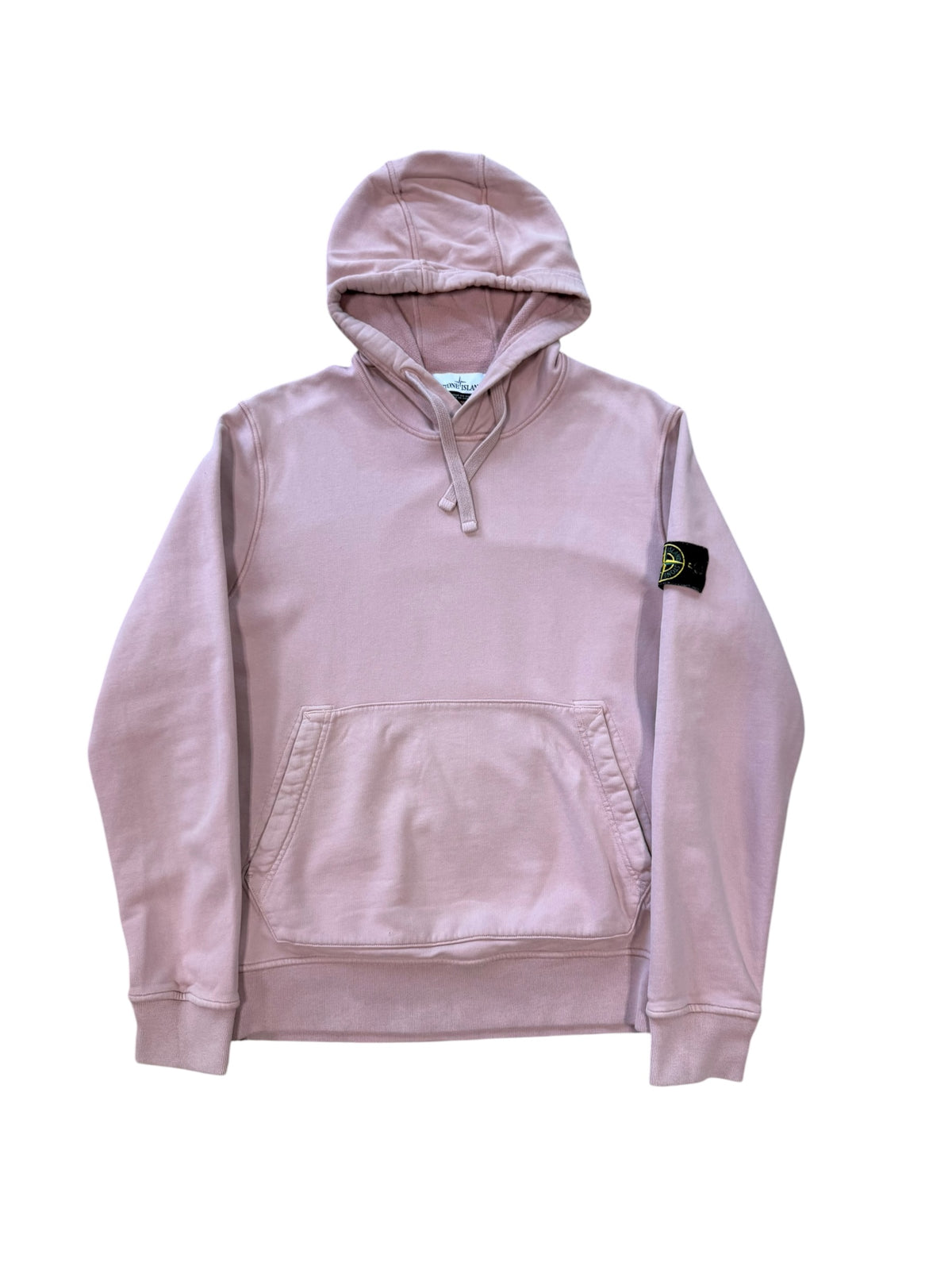 (L) Stone Island Pink Hoodie