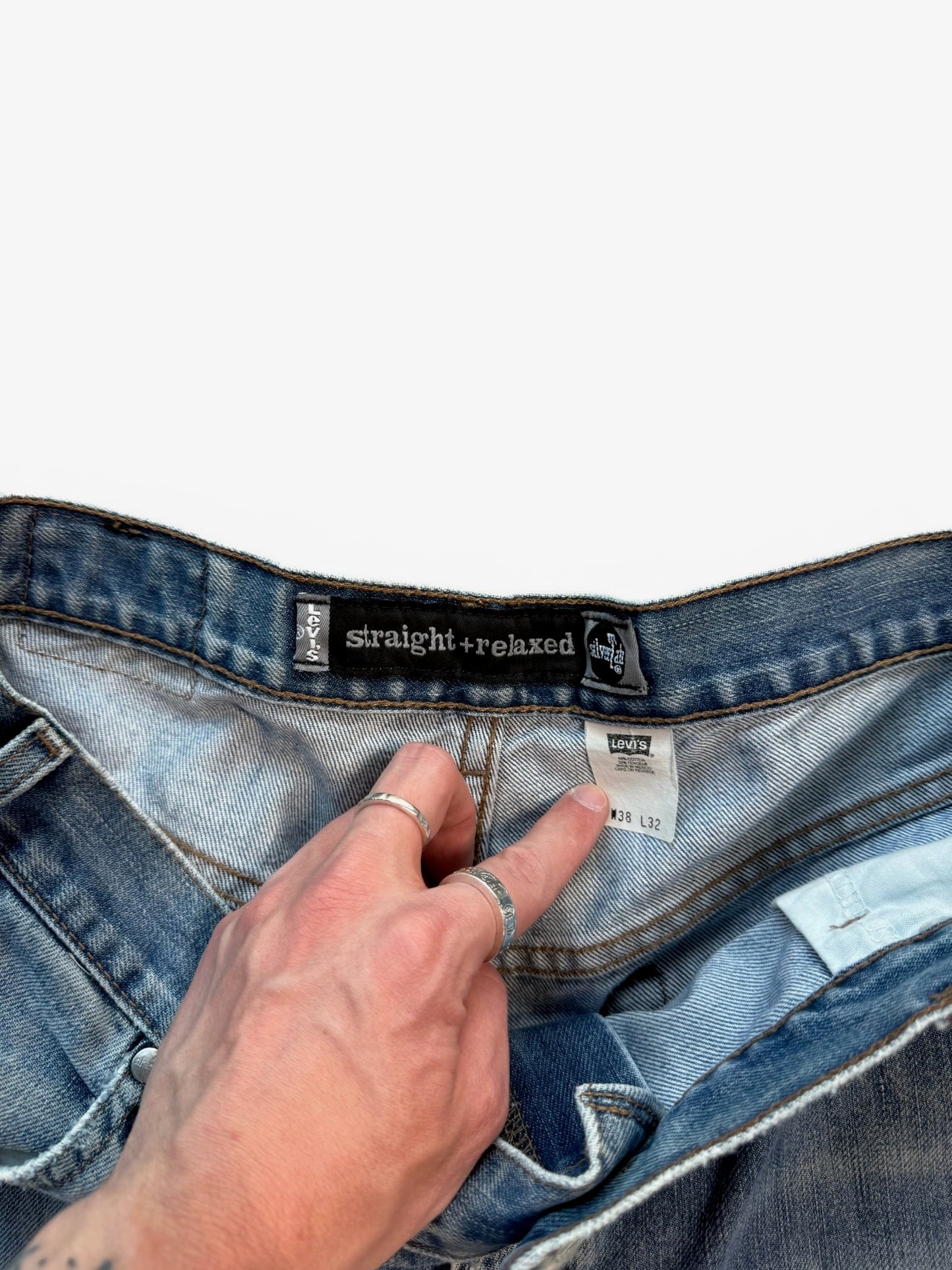 (38W) Vintage 90s Levi's Silvertab Straight & Relaxed