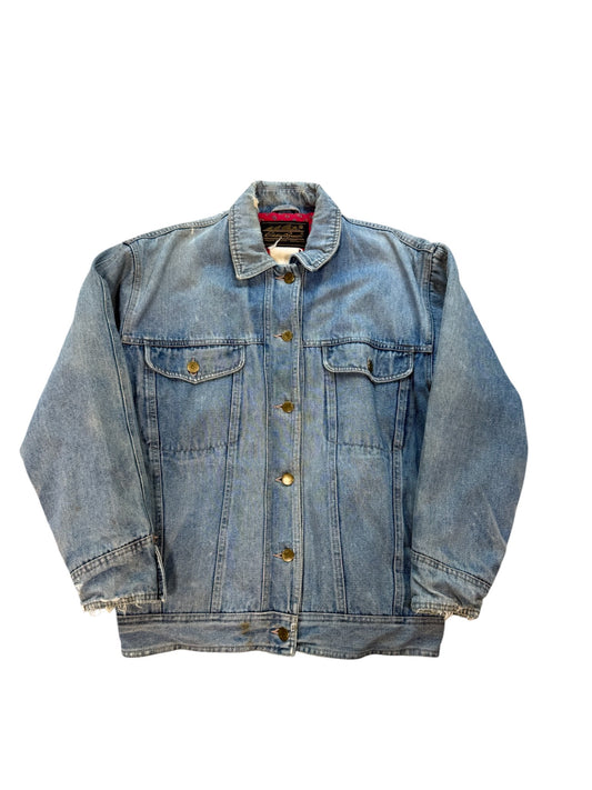 (M) Eddie Bauer Lined Denim Jacket