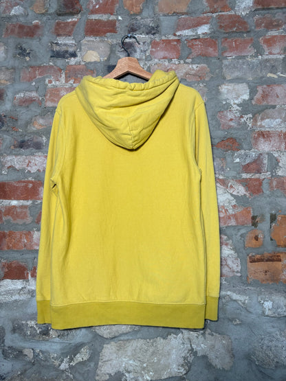 Stussy Script Logo Yellow Sweater Sz S