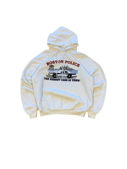 (XL) Vintage 1989 Boston Police Comedy Hoodie