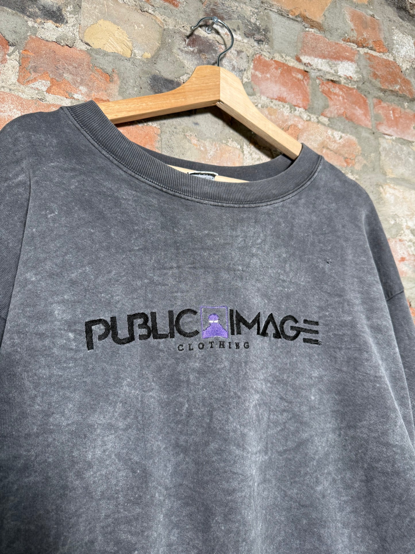 90s Public Image Crewneck Sz L