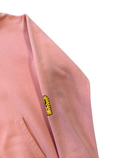(L) Bape PONR Full Zip Shark Hoodie Peach