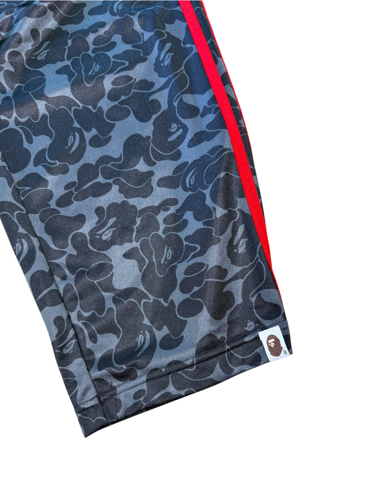 (L) Bape X Adidas All Over Print Camo Track Pants